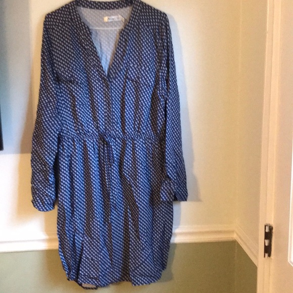 Sunny Girl Dresses Sunny Girl Australia Blue And White Tunic Dress